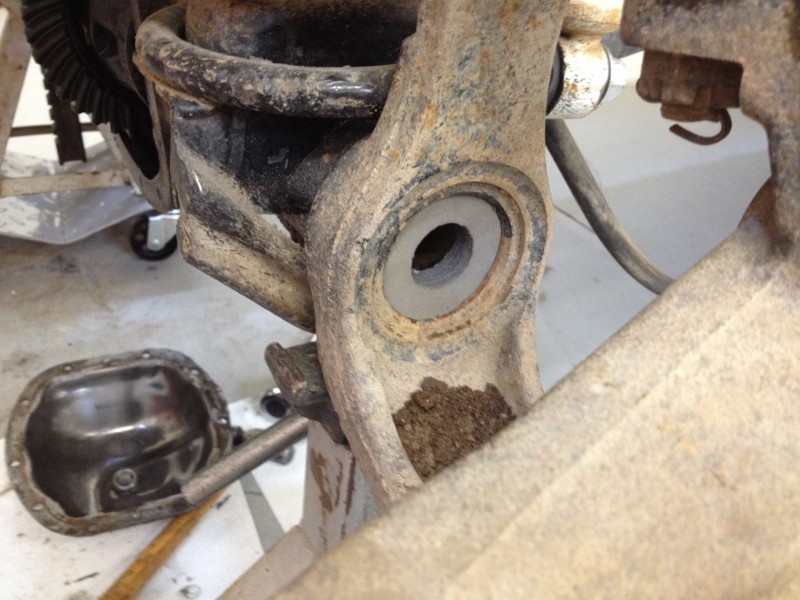 Dana 30 onepiece axle upgrade / conversion ( CAD delete ) PEAK PUTTERS