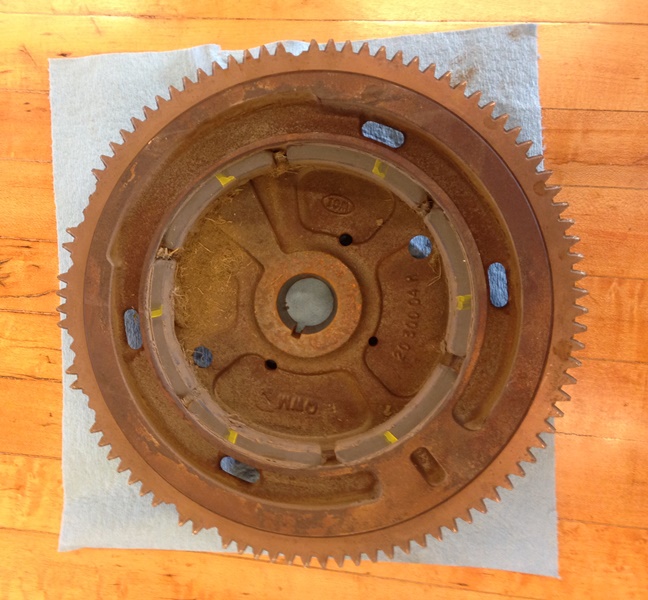 Broken Teeth on Flywheel.... Lawn Mower PEAK PUTTERS